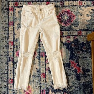 Off-White Distressed Jeans